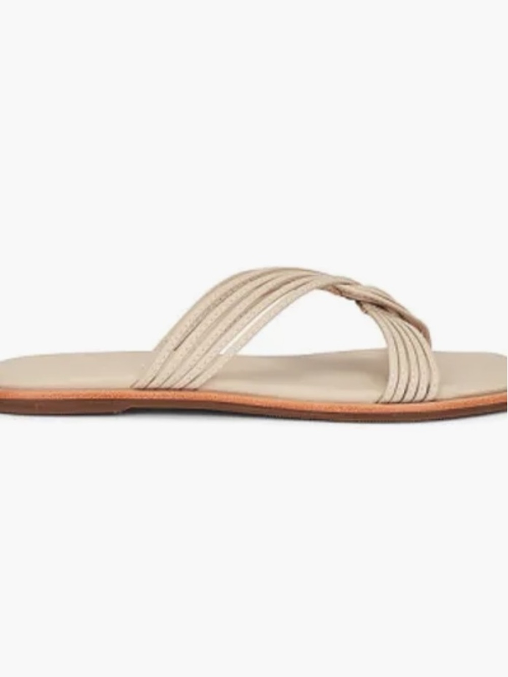 Kaanas Nasu Slide (beige) • msrp $139 NEW in box MSRP $139 size 5 - Picture 2 of 6